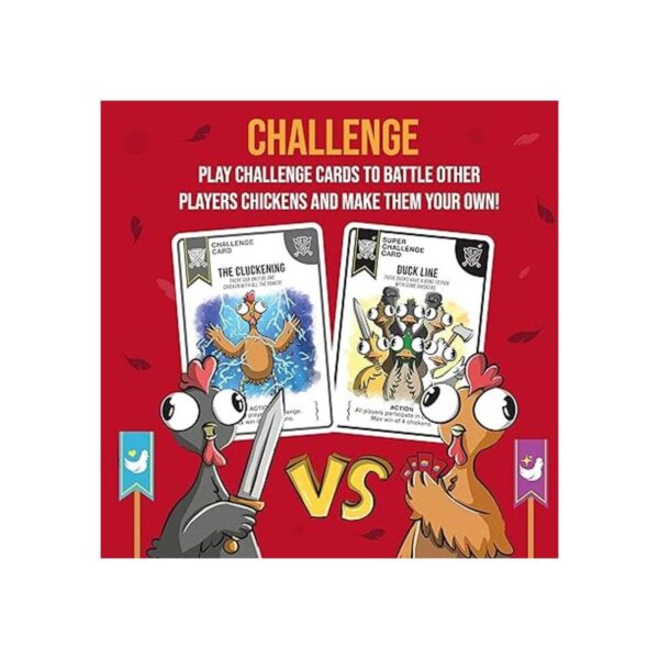 Chicken Challengers Un juego de cartas de fiesta de_4