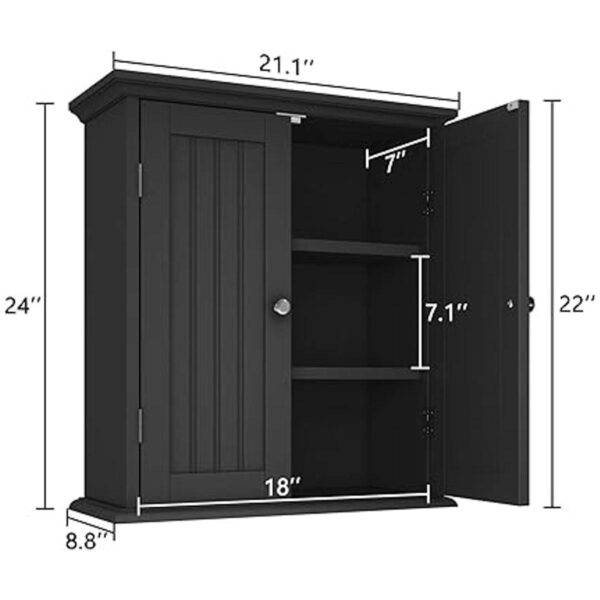 ChooChoo Mueble de pared de baño armario de_3