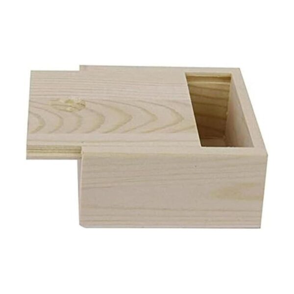 Chris.W 6 cajas de almacenamiento de madera sin terminar