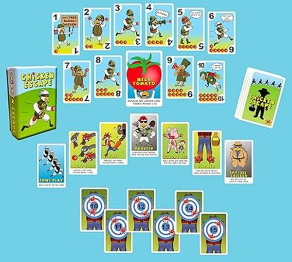Chicken Escape Un juego de cartas multijugador que hace_5