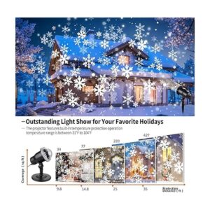 Christmas Projector Lights Outdoor Holiday Snow Projector_5