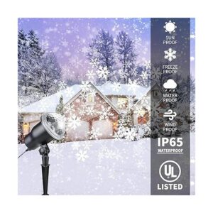 Christmas Projector Lights Outdoor Holiday Snow Projector_2