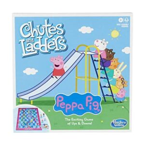 Chutes and Ladders Peppa Pig Edition Juego de mesa para_1