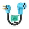 CircleCord Adaptador de secadora de 4 clavijas a 3 puntas_1