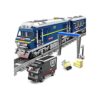 City Series Power Blue Cargo Train Building Blocks