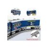 City Series Power Blue Cargo Train Building Blocks