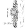 Clastyle Relojes de pulsera de acero inoxidable elegantes_3