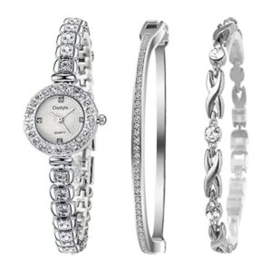 Clastyle Relojes de pulsera de acero inoxidable elegantes_1