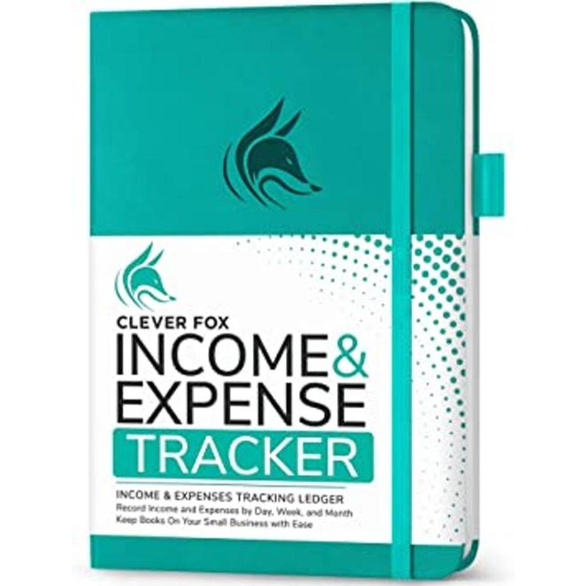 Clever Fox Cuaderno de registro de ingresos y gatos A5