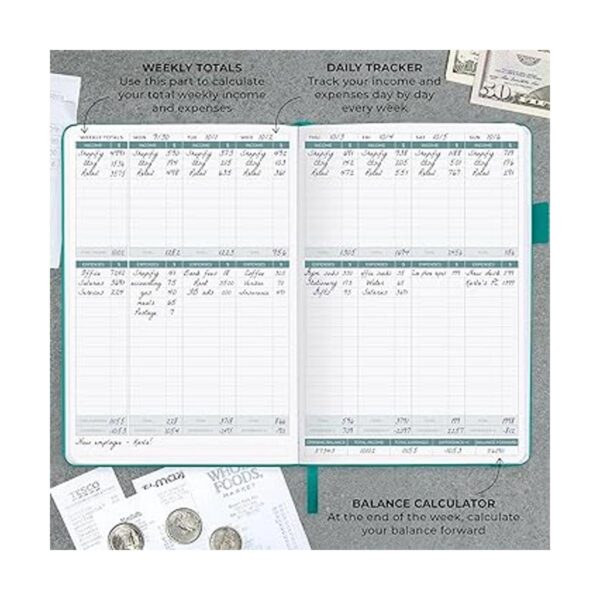 Clever Fox Cuaderno de registro de ingresos y gatos A5_4