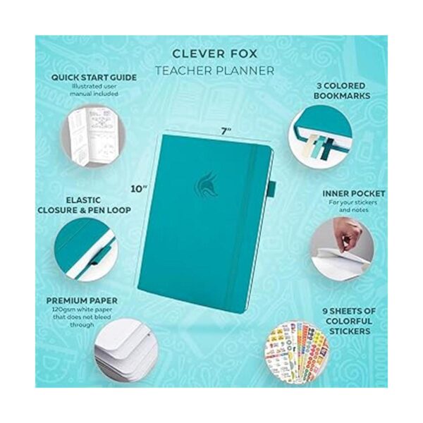 Clever Fox Agenda para profesores agenda de año escolar_2