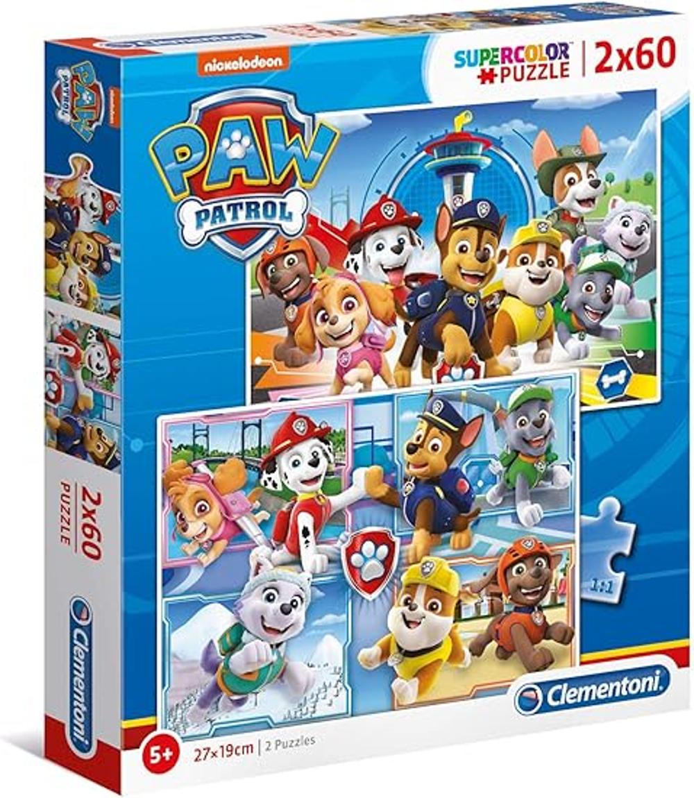 Clementoni 21617 Rompecabezas para niños 2 x 60