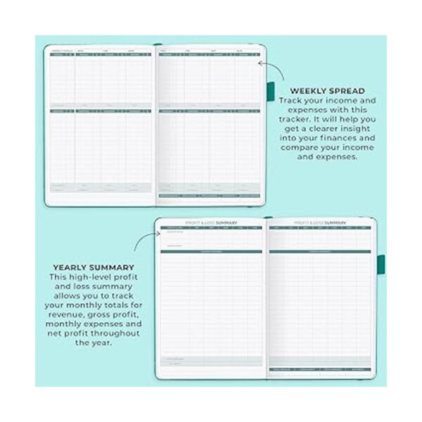 Clever Fox Cuaderno de registro de ingresos y gatos A5_6