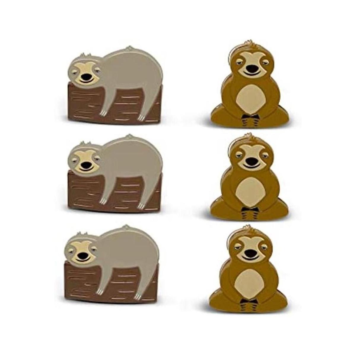 Clips para bolsas de perezosos juego de 6 clips de