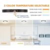 Cloudy Bay Lámpara de techo LED empotrada de 7.5 pulgadas