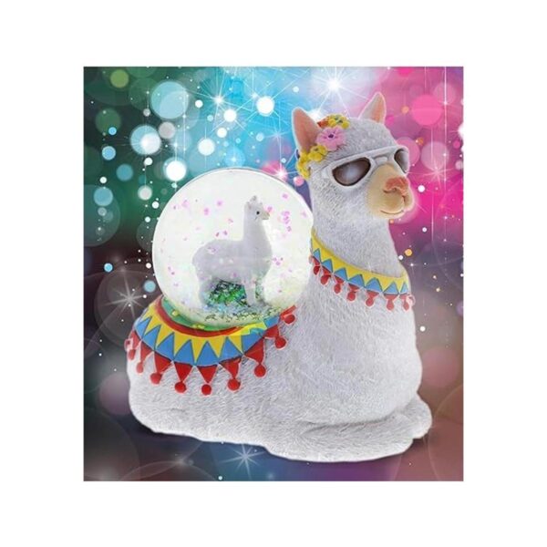 CoTa Global Globo de nieve de llama figura de globo de_5