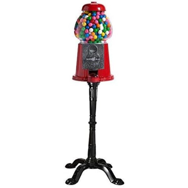Clásica Gumball máquina Banco y Stand 37 de alto_4