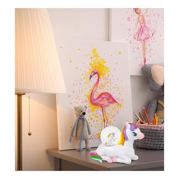 CoTa Global Globo de nieve de unicornio figura mágica de_6