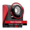 Coast PM200 Luz de trabajo LED alcalinadoble potencia de