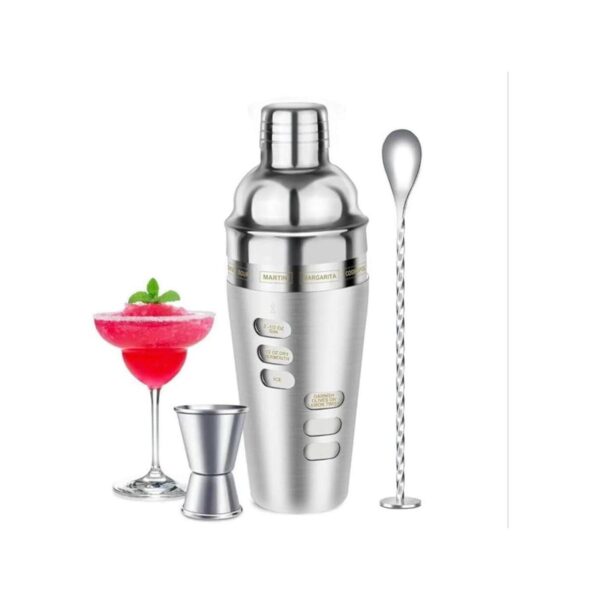 Coctelera Martini Juego de coctelera con receta