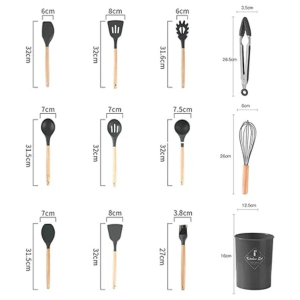 Cocina con alto nivel de apariencia de silicona 11 juegos_2