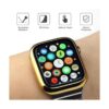 Cogift Funda rígida dorada compatible con Apple Watch_5