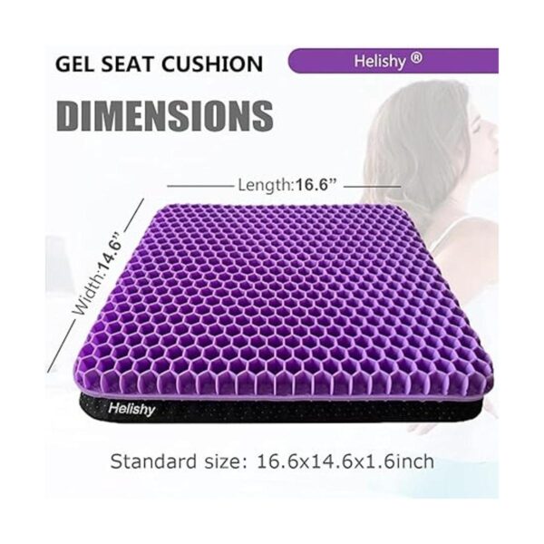 Cojín de asiento de gel cojín de asiento de huevo para