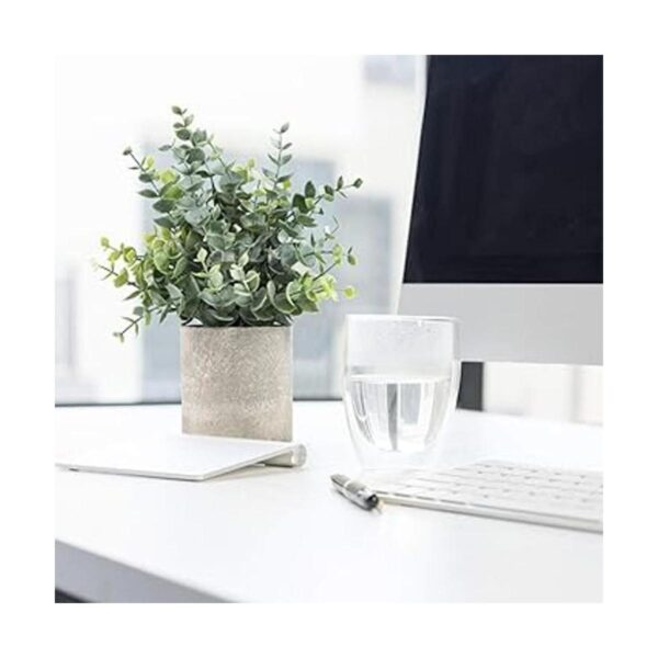 Coferset Paquete de 2 mini plantas artificiales de