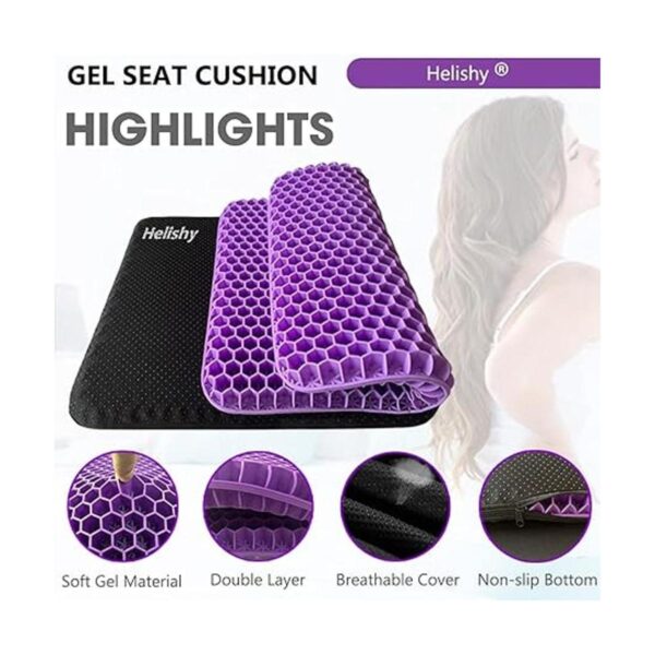 Cojín de asiento de gel cojín de asiento de huevo para