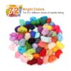Coitak Hilo de lana de fibra de 72 colores para hilar_3