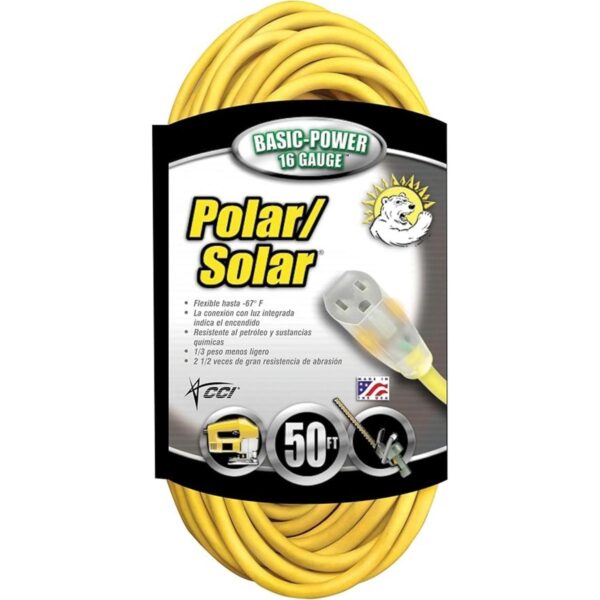 Coleman Cable 01287 163 Cable de extensión aislado para_1
