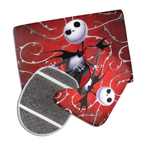Collection 3 Piece Bathroom Rug Set Bath Rug Halloween_4