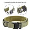 Collar táctico reflectante para perro ajustable para_2