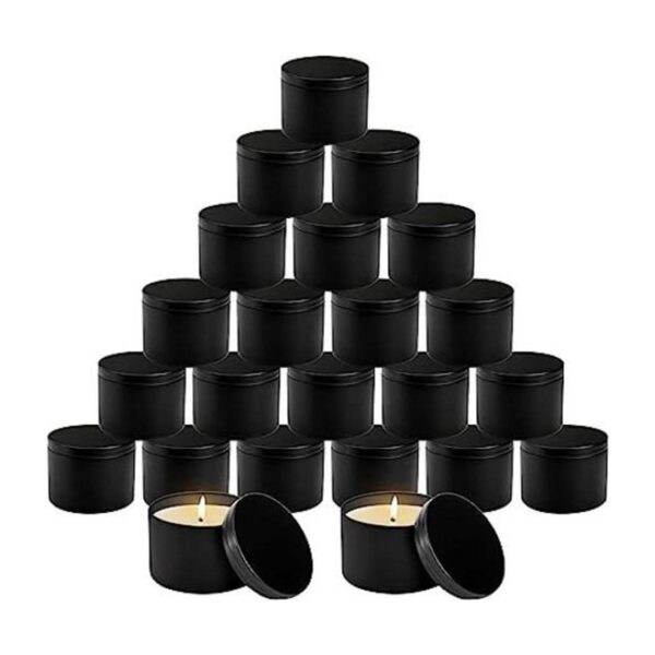 Coloch Paquete de 24 latas de velas negras de 8 onzas con