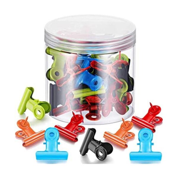 Coloridos clips de metal para pulgares con clips para_1