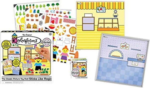 Colorforms Picture Play Set Mercado_1