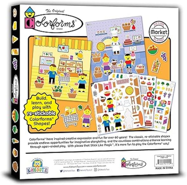Colorforms Picture Play Set Mercado_2