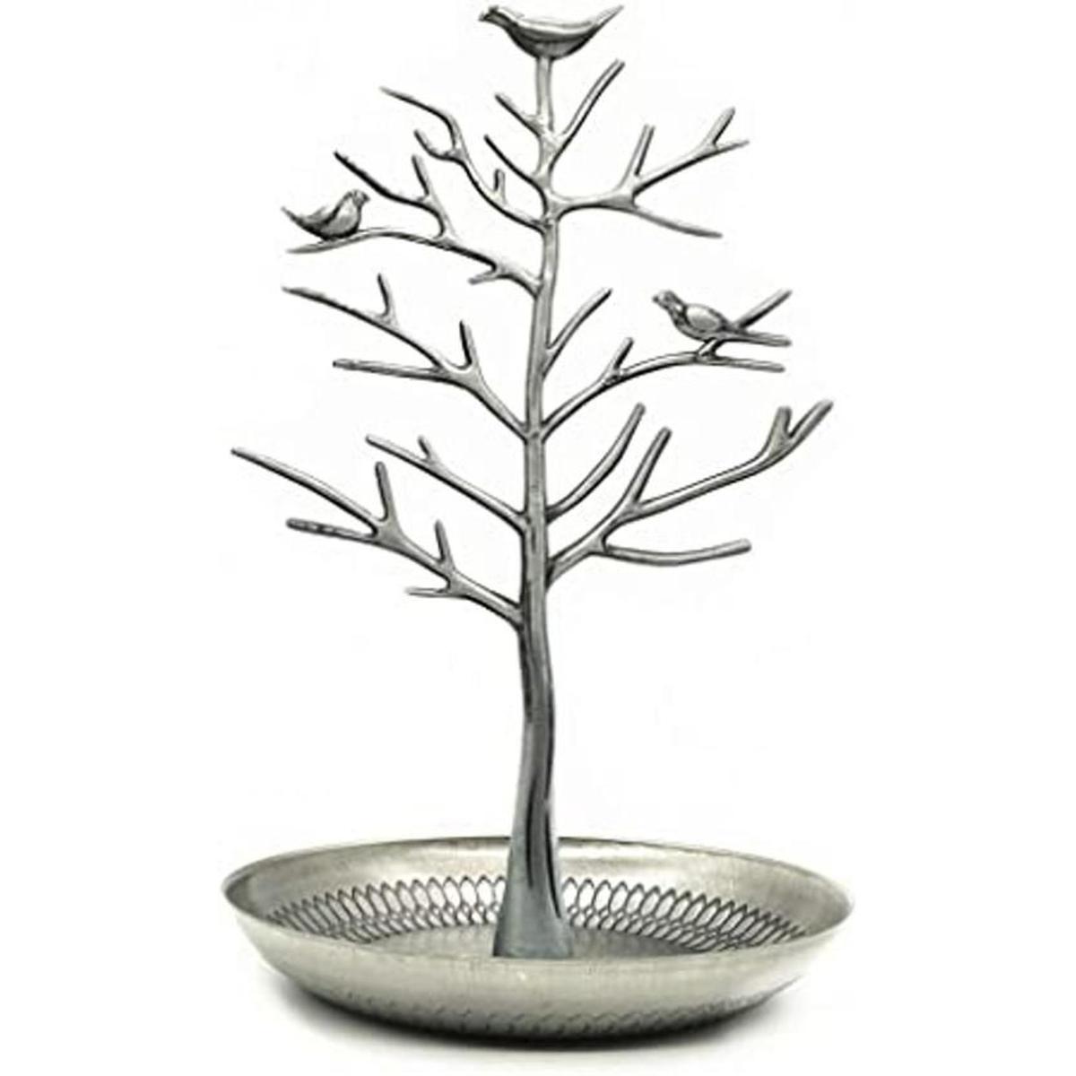 Colorsheng Little Birds Tree Jewelry Earring Necklace