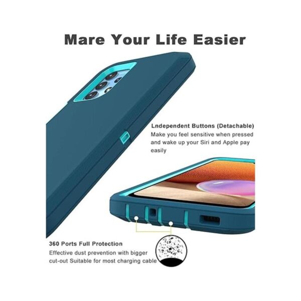 Comboproof Funda para Samsung Galaxy A32 5G a prueba de_2