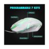 Combo de teclado y mouse RGB para juegos teclado con_4