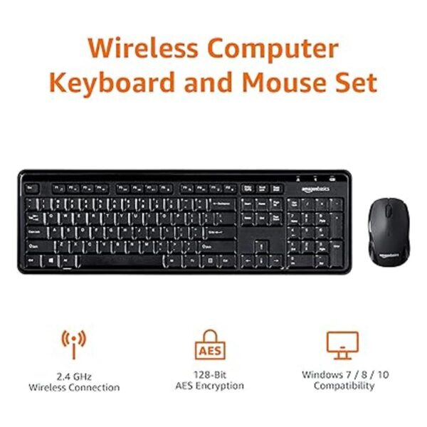 Combo inalámbrico de teclado y mouse para computadora_3