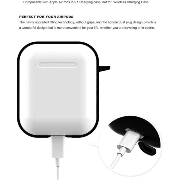 Compatible con Airpods 1 y 2 fundas de carga USB_4