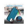 Compatible con iPhone 12 Mini 5G funda cartera funda con_5