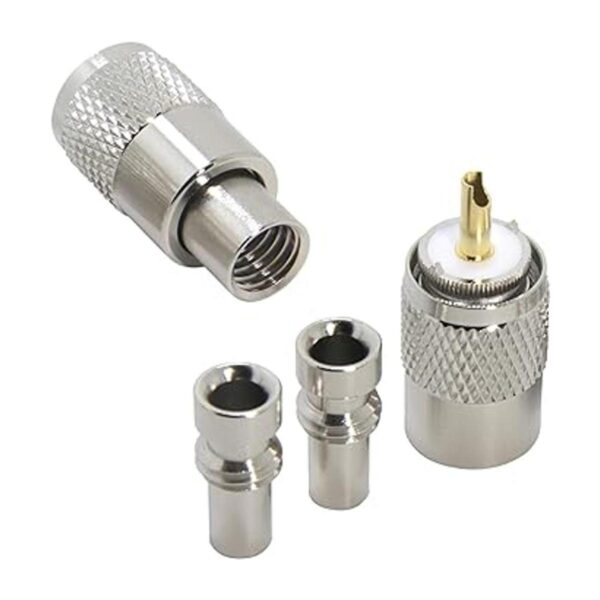 Conector PL259 paquete de 10 conectores coaxiales de_5