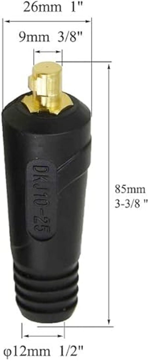 Conector de panel de cable de soldadura TIG DKJ1025_2