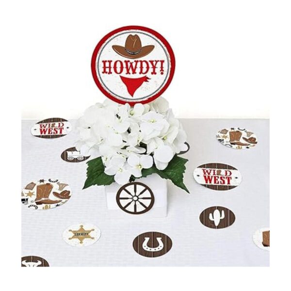 Confeti grande de punto de felicidad de West Hoedown_5