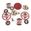 Confeti grande de punto de felicidad de West Hoedown_6