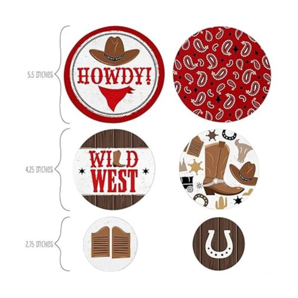 Confeti grande de punto de felicidad de West Hoedown_2