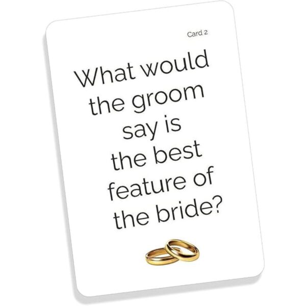 Conoce a esa pareja juego de cartas de boda para fiesta_5