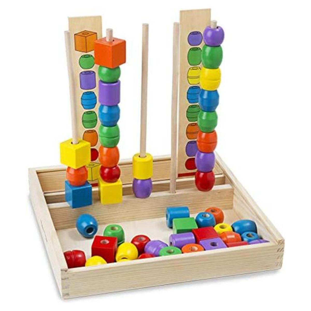 Conjunto de secuencia de cuentas Melissa Doug